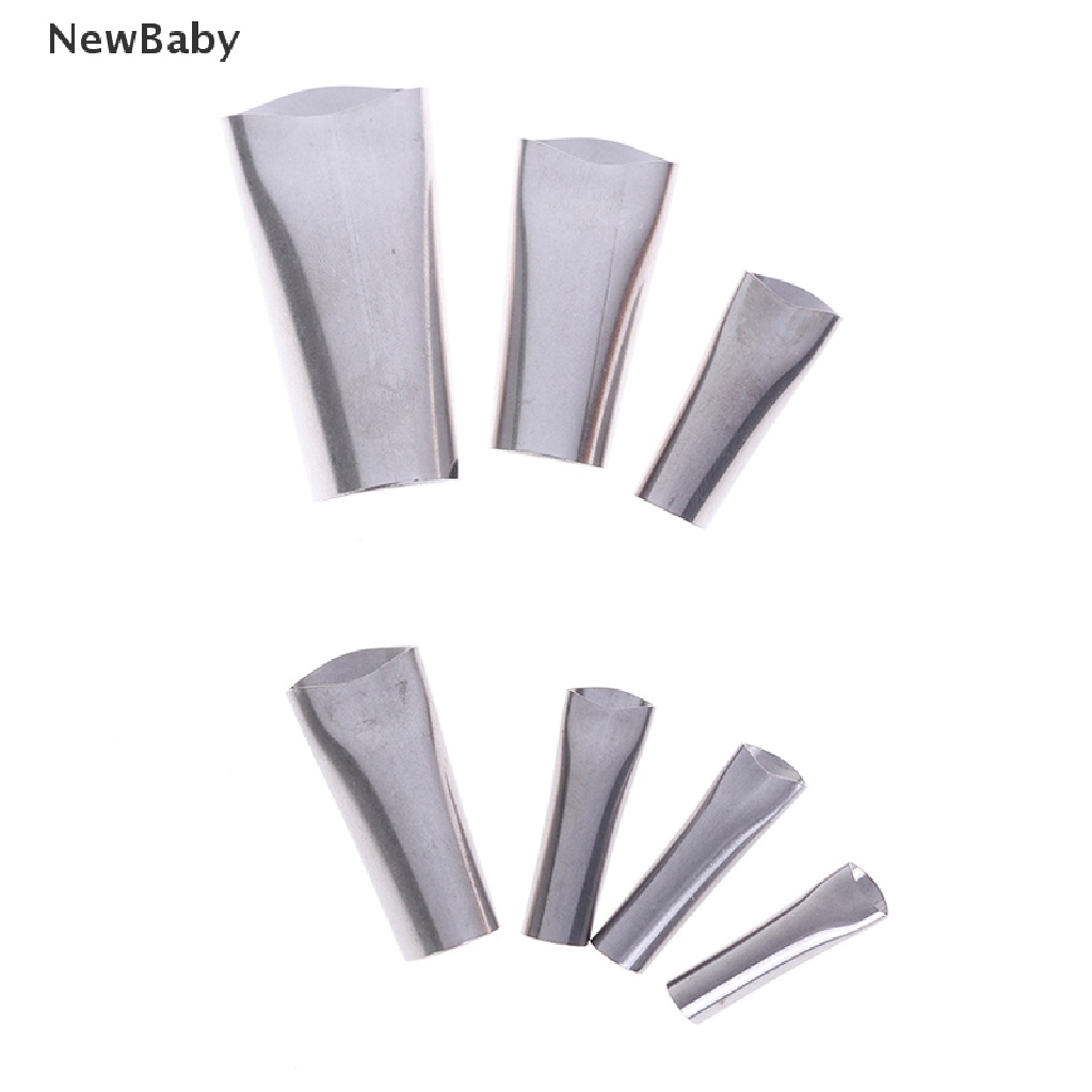 7pcs Nozzle Aplikator Dempul Bahan Stainless Steel Untuk Bayi