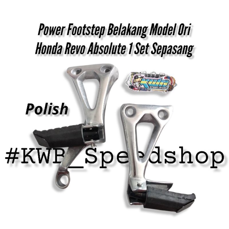 Postep footstep belakang absolute revo power footstep bostep postep revo absolute pnp CB GL MP Herex Tiger 1 set adaptor power footstep bostep poster revo sepasang