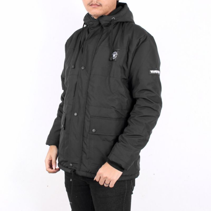 WANGKERS ORIGINAL Jaket Pria Puffer Parasut Kembung - Jaket Parka Musim Dingin