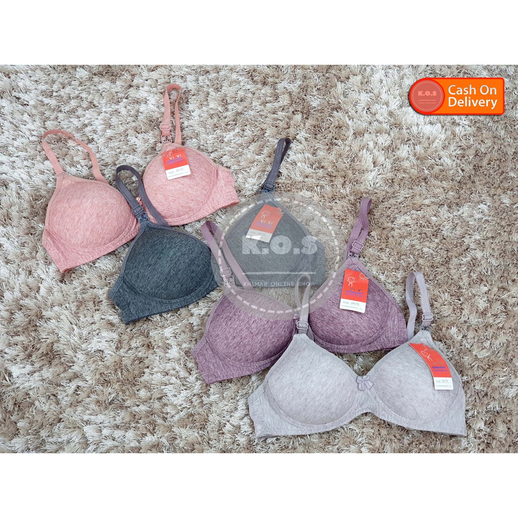 bh bra busa polos yiyibra termurah size 32-38