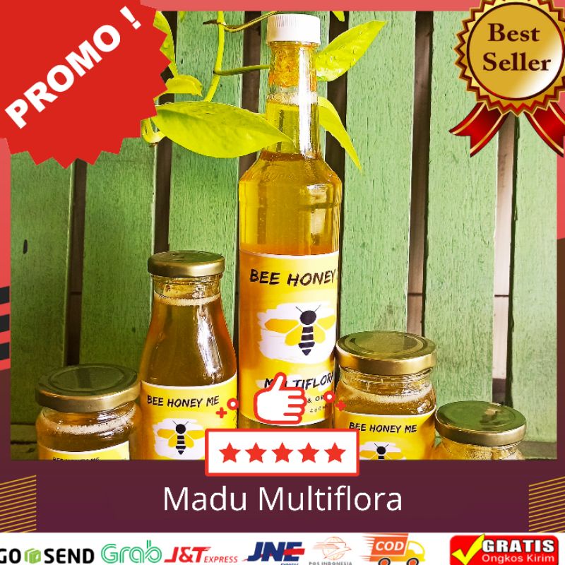 

PROMO (TERMURAH) Bee Honey Me - BEST SELLER Madu Multiflora Super - Madu SNI Uji Lab Sertifikasi