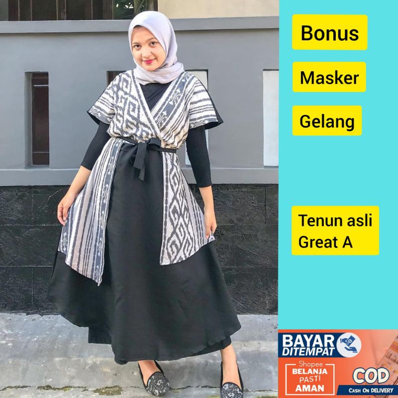 tunjk tenun tunik etnik baju tenun baju etnik dress tenun dress etnik