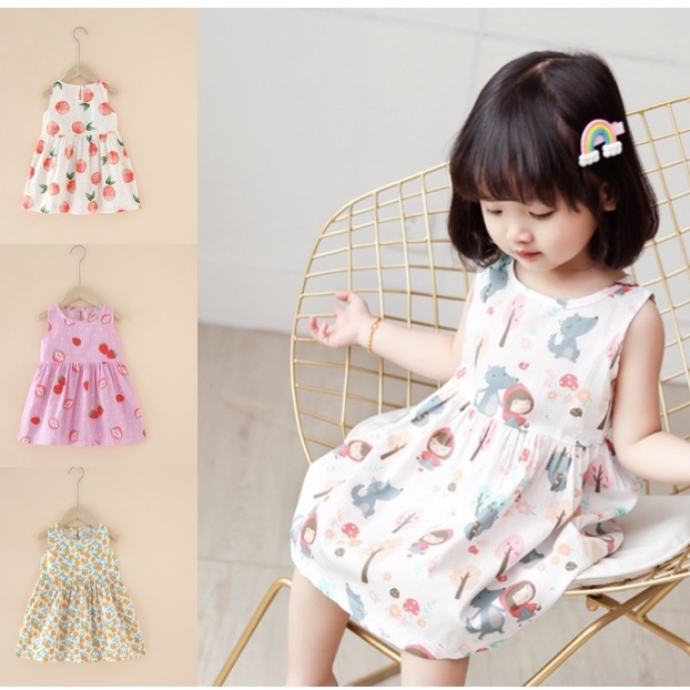 babyfit CASUAL-2 NEW MOTIF dress anak perempuan gaun mini anak perempuan jx-0227r