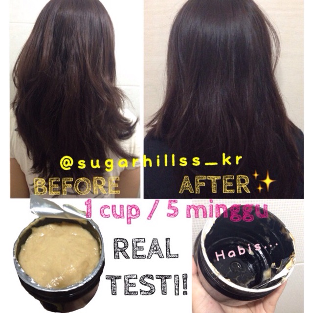 Keratin Hair Treatment 300gr Perawatan Rambut Kering Rusak