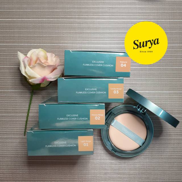 Wardah Exclusive Flawless Cover Cushion SPF 30 PA+++