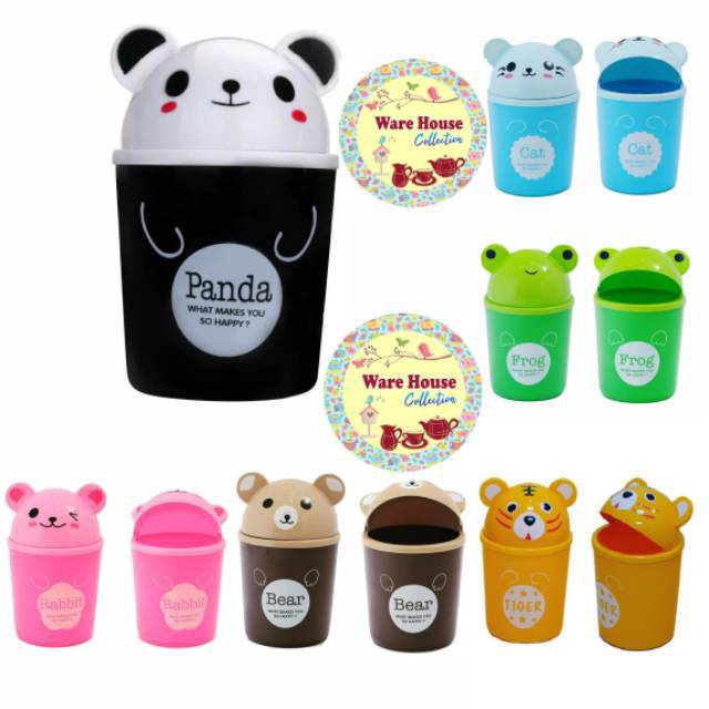 Tempat Sampah Mini Karakter Calista / Tempat Sampah Mini Unik