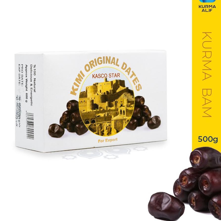 

66D❀ Kurma Bam 500 gr Kurma Bam Anggur Kimi Original Dates Kasco Star KURMA ALIF Koleksi Terbaru