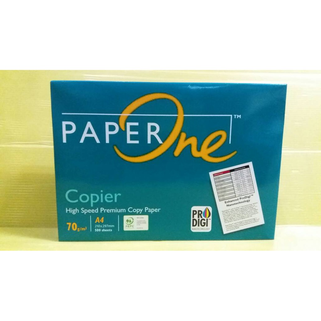 

DISKON!! KERTAS PAPER ONE A4 70 GR