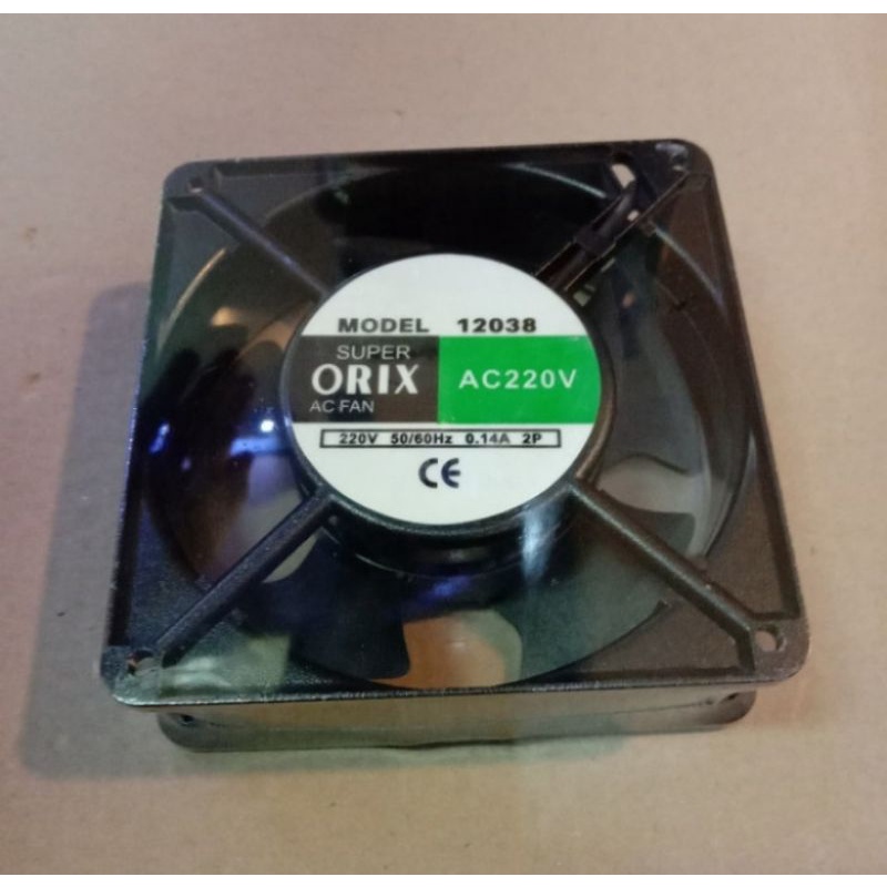 Kipas fan ac super ORIX 12cm AC 220v