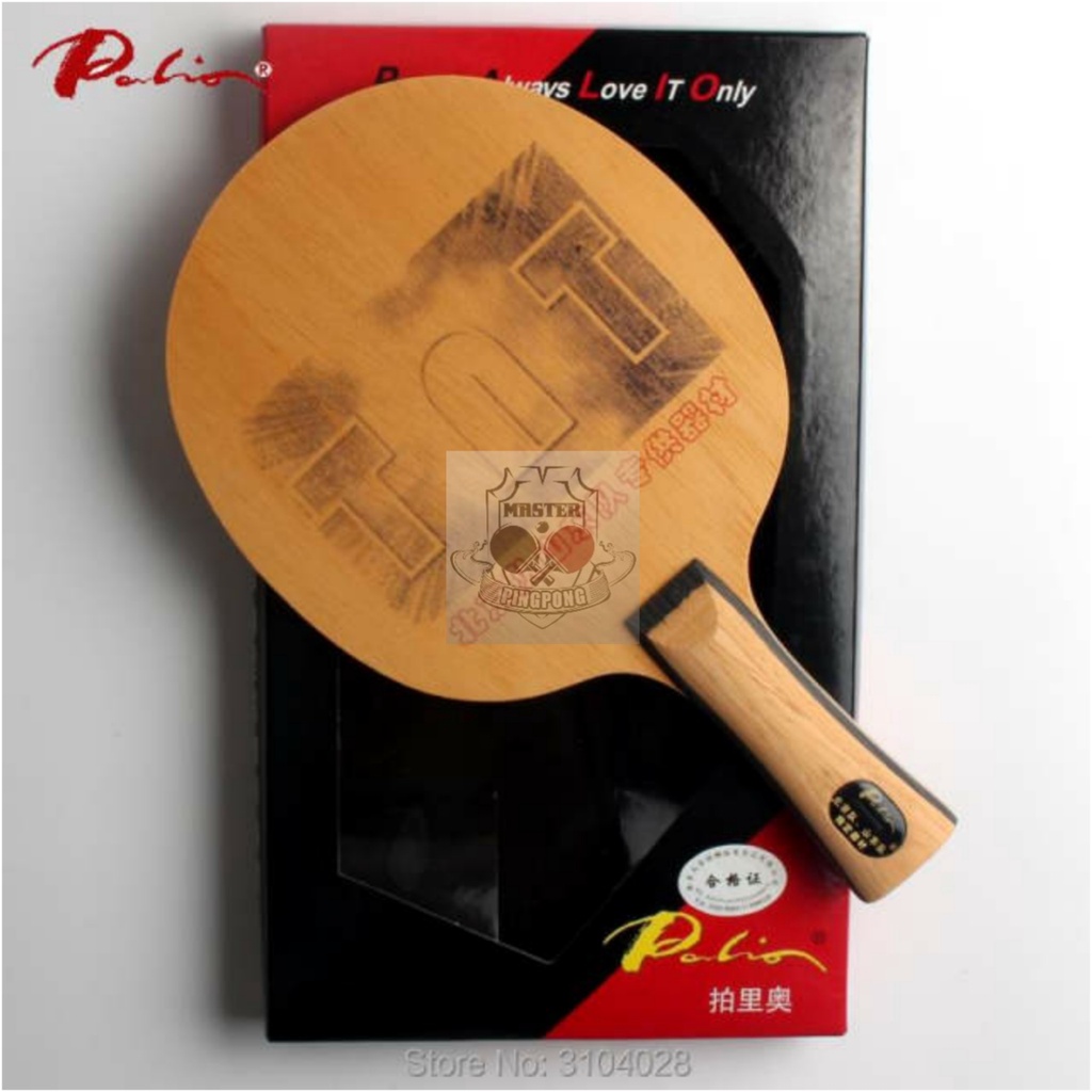 Palio TNT - Kayu Bat Pingpong Bet Tenis Meja Palio Offensive Carbon Blade 5+2 Ply