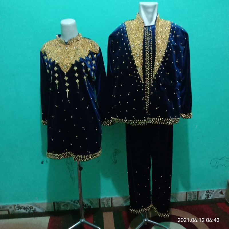 baju pengantin Palembang