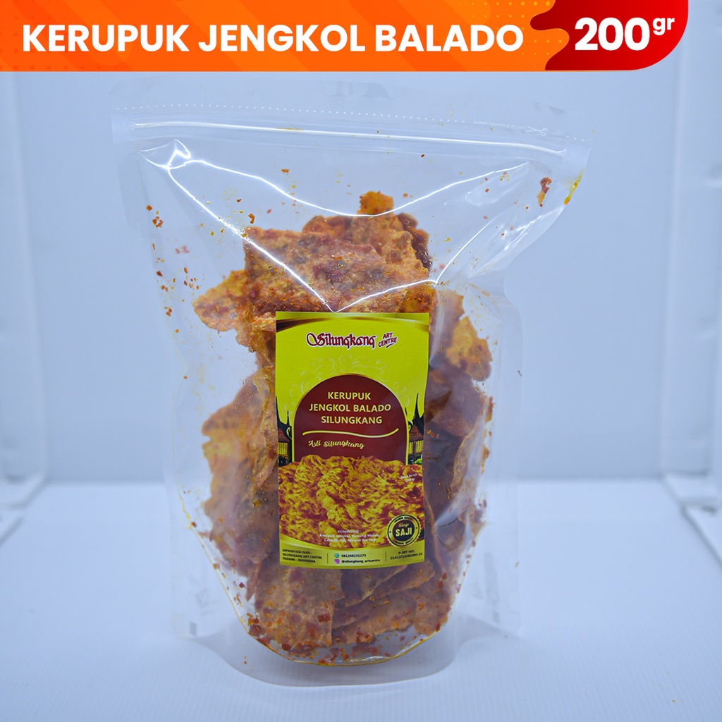 

Kerupuk Jengkol Balado Silungkang Art Centre (200 Gram)