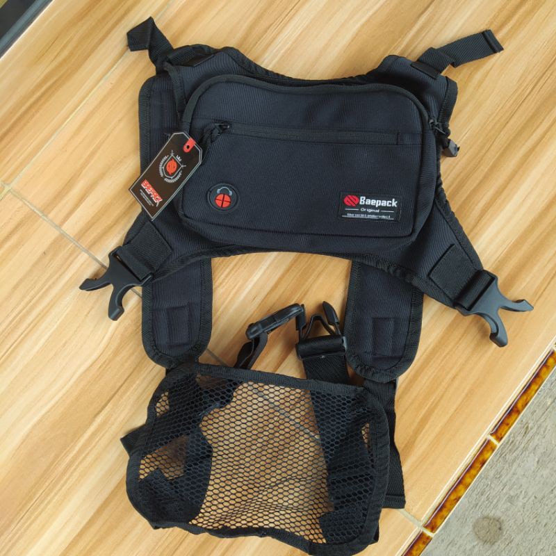 Promo tas dada pria tactical terbaru BAEPACK - tas rompi cowok - chest bag pria tactical