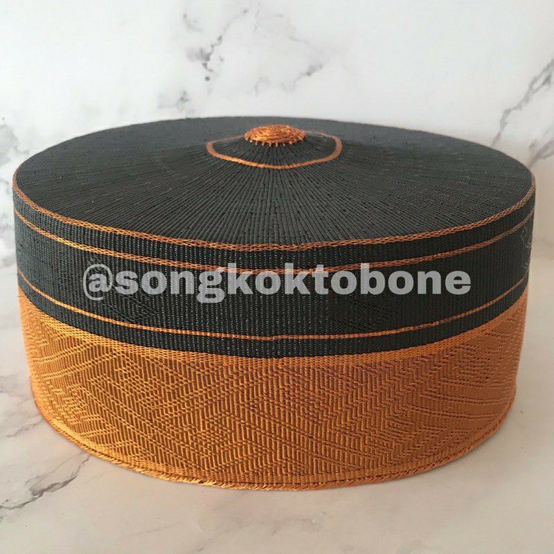 Songkok recca pamiring tembaga / peci bugis / topi / songkok Guru