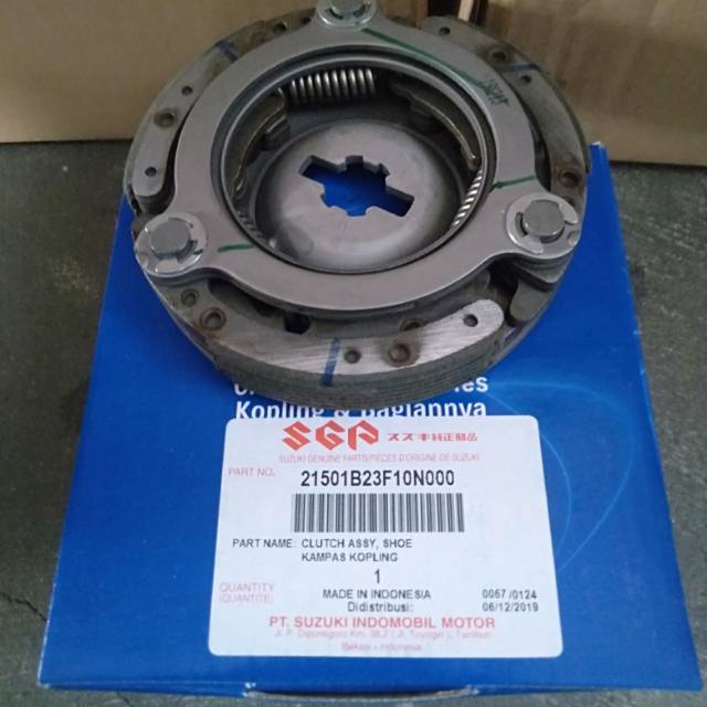 kampas ganda suzuki smash lama,new smash asli sgp ori