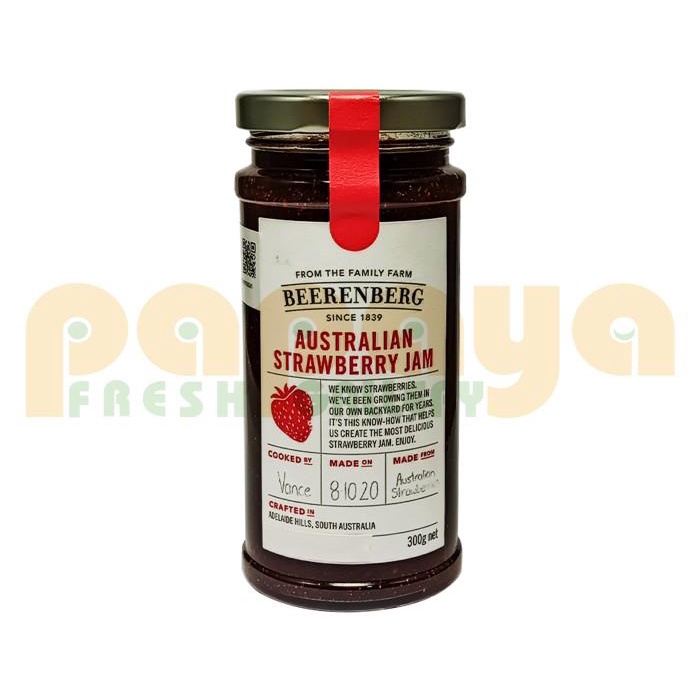 

Selai Beerenberg Strawberry Jam 300 Gr