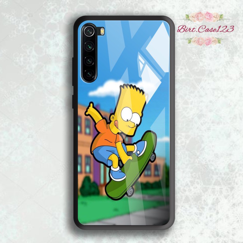 BC Case softcase silikon Gambar SIMPSON back case glass oppo samsung vivo xiaomi realme iphone etc