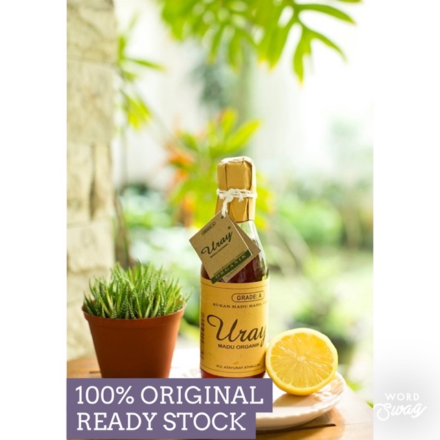 

Madu URay 330 ML Madu murni / Raw honey madu uray / Madu uray natural raw honey / madu kecil