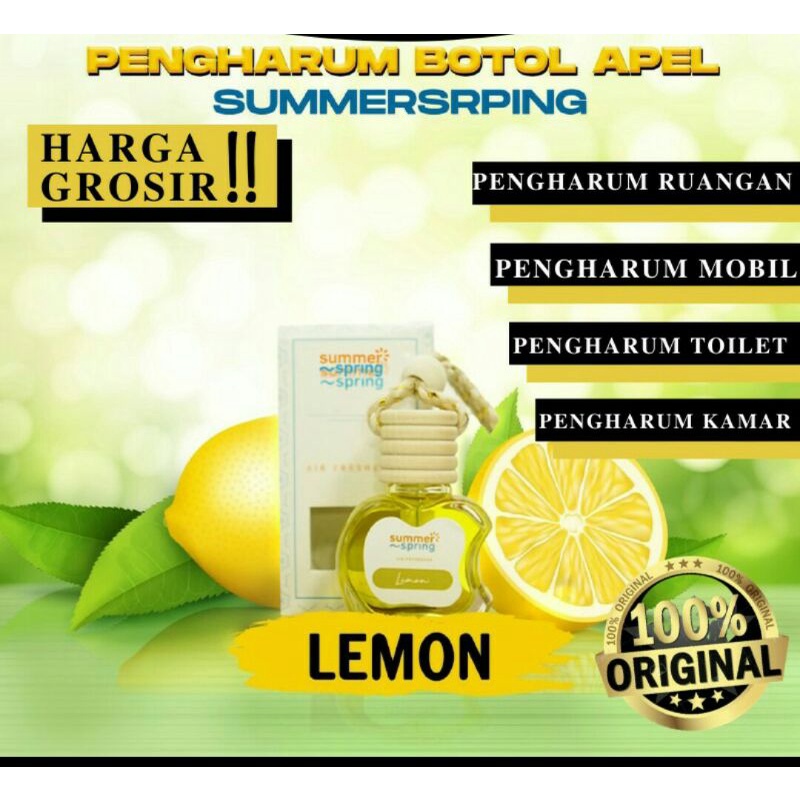 Jual Pengharum Ruangan Mobil Botol Apel Pengharum Pewangi Ruangan Mobil Botol Apel Aroma