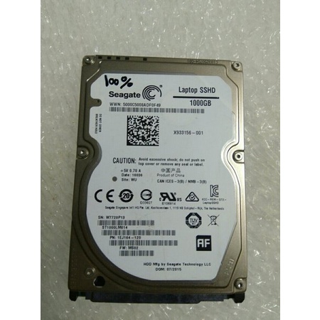 Hardisk Harddisk Hdd Hard disk Internal Laptop Seagate 1 TB SSHD