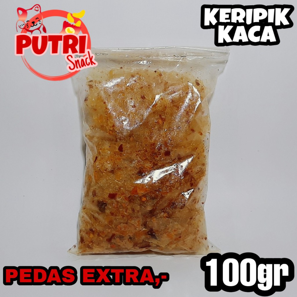 Keripik Kaca / Beledag / Kripca 100gr