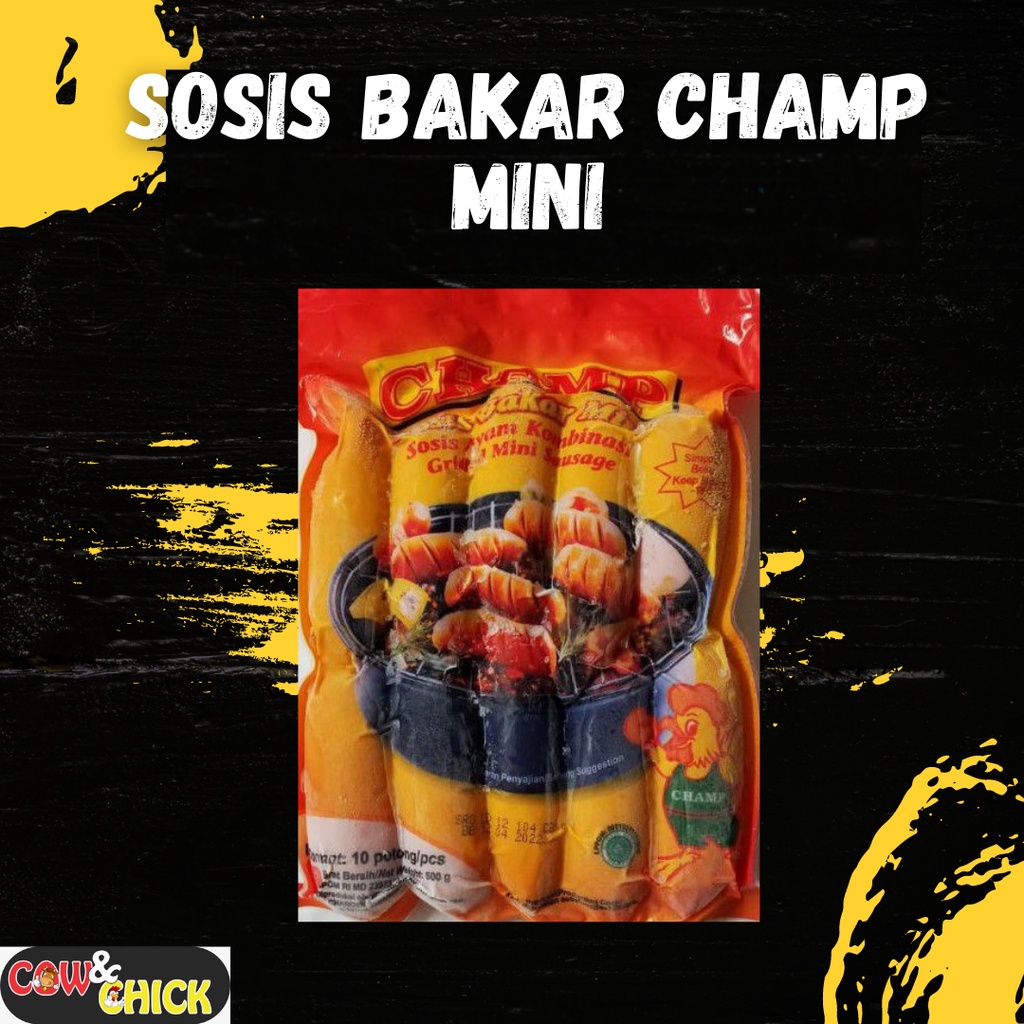 

CHAMP SOSIS BAKAR MINI 500 GRAM / SOSIS AYAM