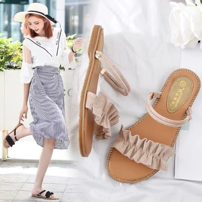 Sendal Teplek Wanita Terbaru 2023 Dewasa Sandal Wanita Model Terbaru 2023 Sendal Wanita Kekinian 202