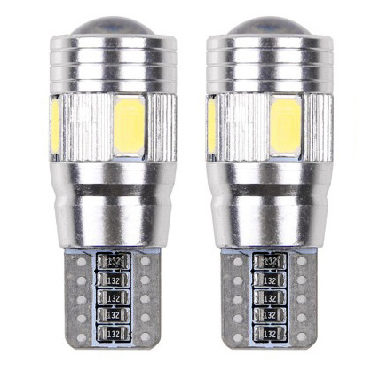 Lampu Mobil Headlight LED T10/W5W/168 SMD 5630 5W 2 PCS