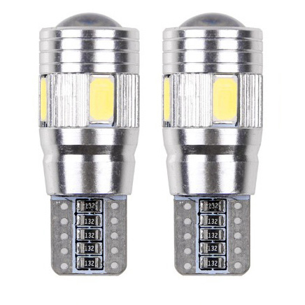 HLXG Lampu Mobil Headlight LED T10/W5W/168 SMD 5630 5W 2 PCS - PTH