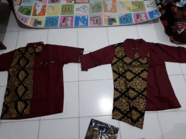Rama Shinta Couple - Melani Set Couple Lilit Rovella Batik Couple Modern