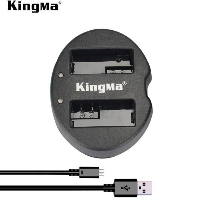 Kingma Charger Baterai 2 Slot Canon 1100D 1200D - LP - E10