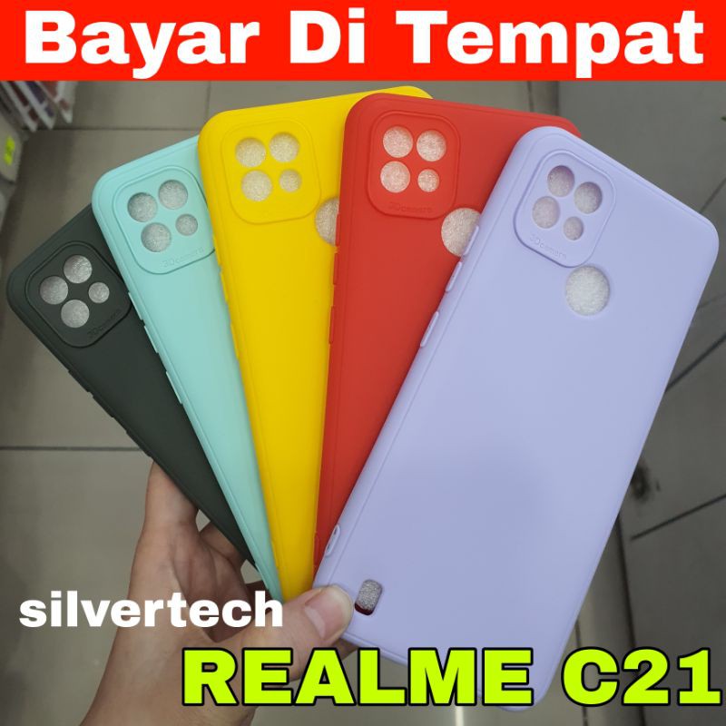 Kesing Silikon Realme C21 Softcase Realme C21 C21  | Silikon Realme C21