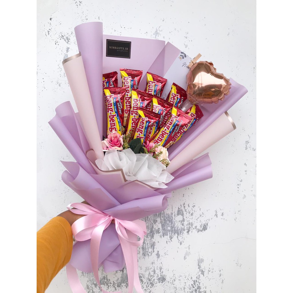 

Buket snack kado wisuda kado ultah snack bouquet