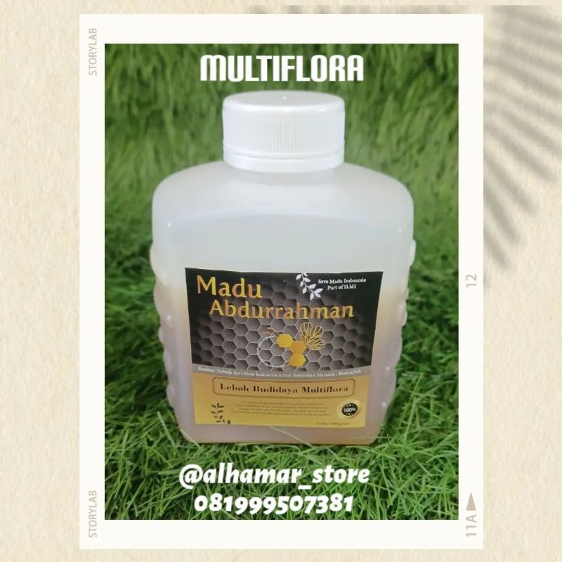 

madu abdurrahman multiflora 500gr