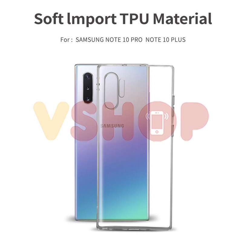 SOFTCASE TRANSPARAN SAMSUNG NOTE 10+ NOTE 10 PLUS PREMIUM CLEAR CASE