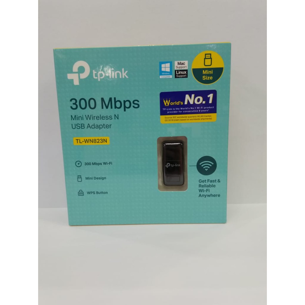 Tp-Link TL-WN823N TL-WN 823N TLWN 823 N 300Mbps Wireless Adapter