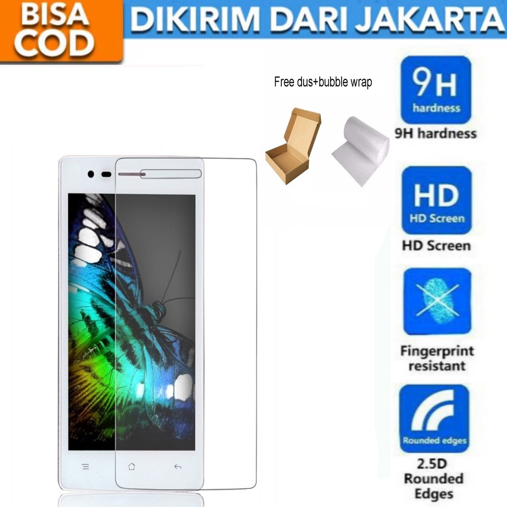 Oppo Neo 5 Tempered Glass Screen Protector Anti Gores