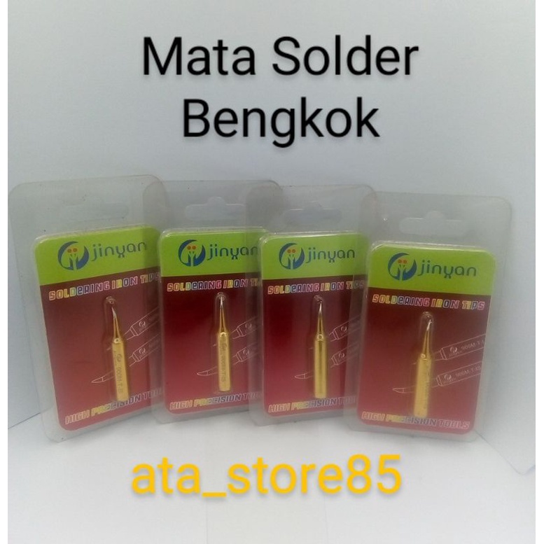 Mata Solder Bengkok 936 JINYAN GOLD 900M-T-IS Toolkit Original