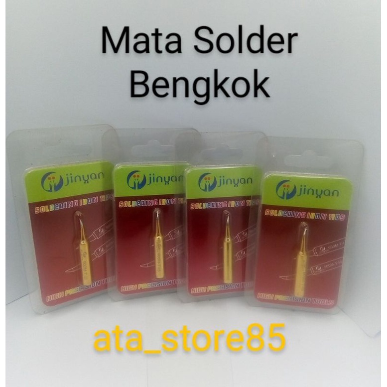 Mata Solder Bengkok 936 JINYAN GOLD 900M-T-IS Toolkit Original