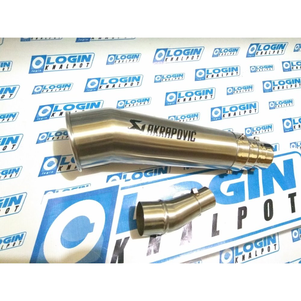 Knalpot Ninja 250fi/Karbu Slip On akrapovic megaphone