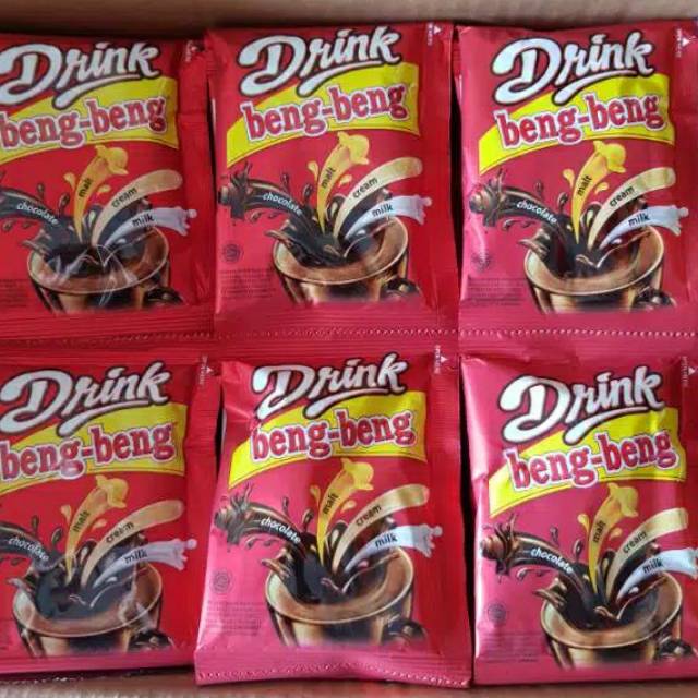 

MINUMAN COKLAT BENG BENG DRINK 1 RENCENG ISI 10 PCS / MINUMAN COKLAT INSTAN