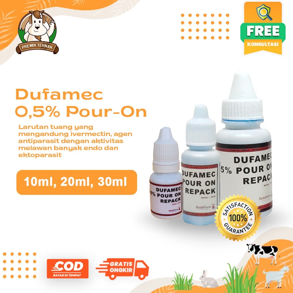 DUFAMEC POUR ON REPACK 10ml, 20ml, 30ml