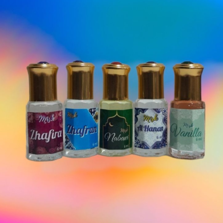 MISK THAHARAH PARFUM ROLL ON WANGI SEPANJANG HARI