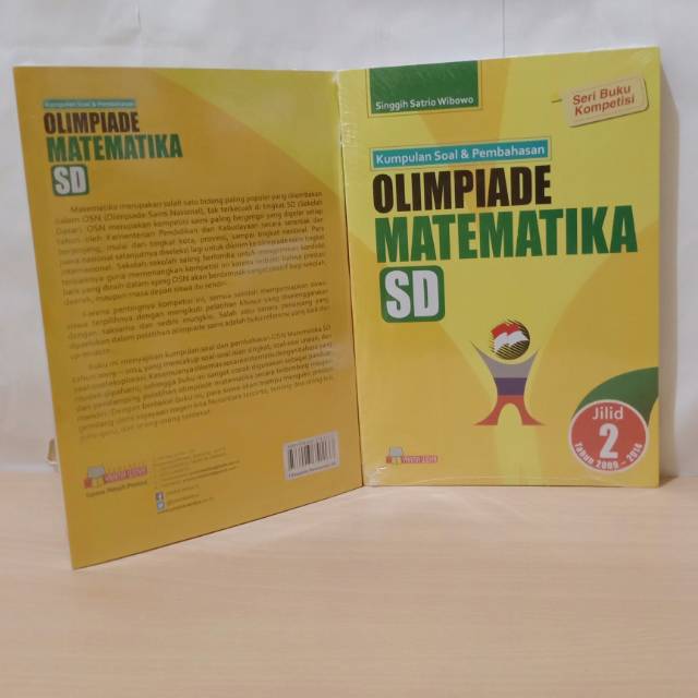 Buku Olimpiade Kumpulan Soal Dan Pembahasan Matematika Sd Jilid 2