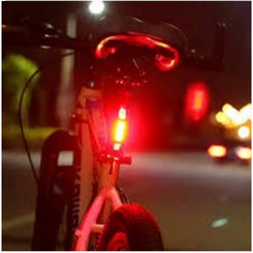 lampu sepeda charger lampu sepeda usb RapidX Lampu Sepeda Gowes lampu belakang LED