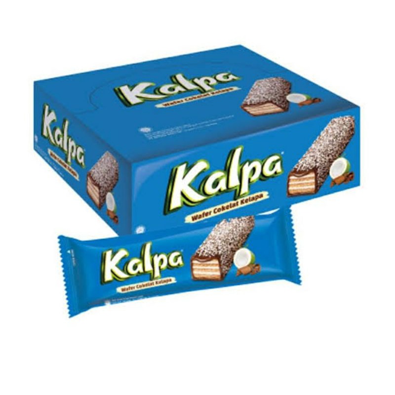 

Kalpa Wafer coklat kelapa 1box isi 12pcs