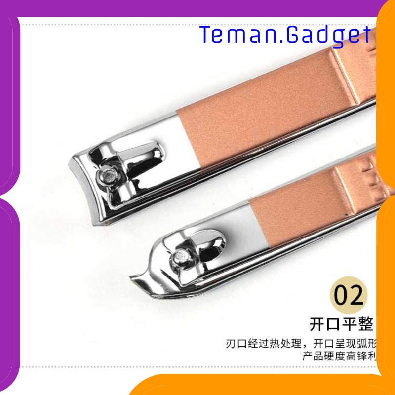 TG-FE359 KSBELLE GUNTING KUKU NAIL ART SET MANICURE PEDICURE 15 PCS - CT02