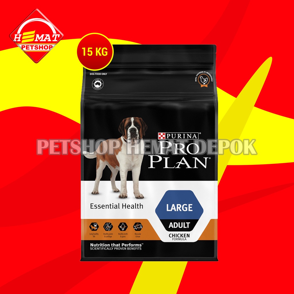 [GOSEND] Dog Food Pro Plan Large Adult OptiLife15 Kg Makanan Anjing 15Kg Murah