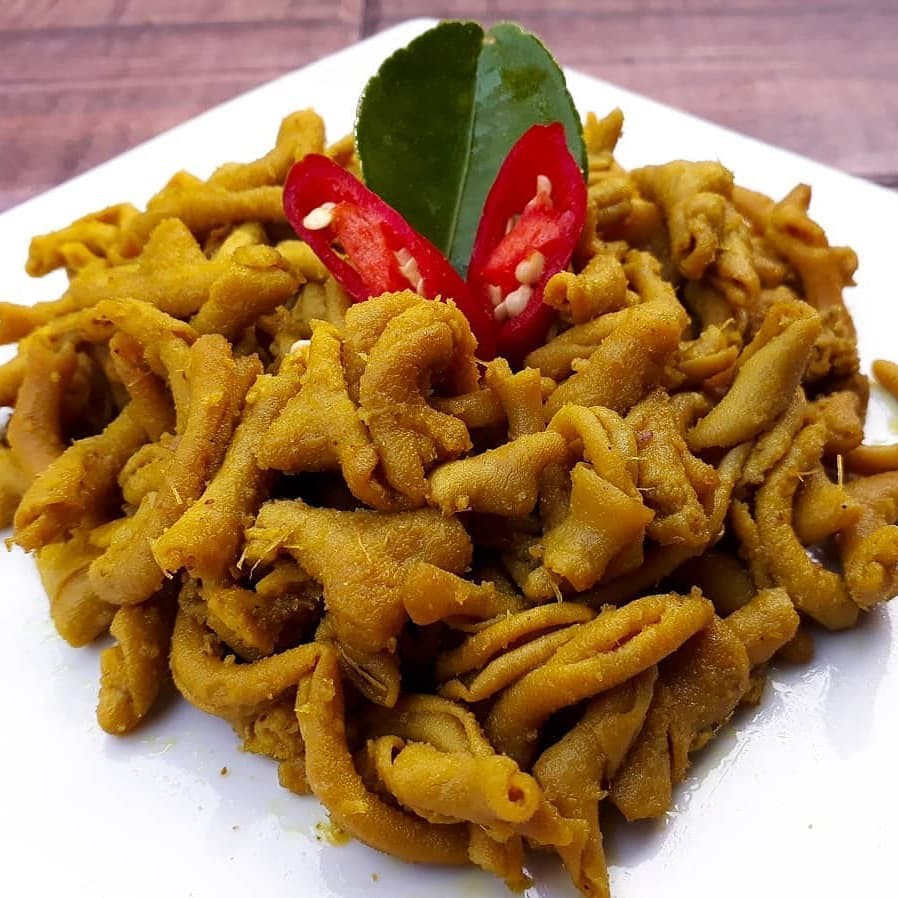 

100 gr Usus Goreng