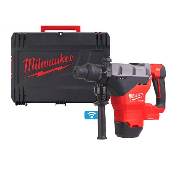 MILWAUKEE &quot;M18FHM M18 FUEL™ 8kg SDS Max Drilling &amp; Breaking Hammer - Tool Only&quot;